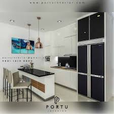 The rectangle dining table features a trestle style base, perfecting the rustic, farmhouse style. Harga Kitchen Set Minimalis Mungil Paling Multifungsi Portu Interior