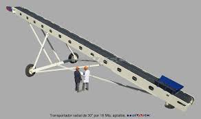 Transportador Radial De 30 Por 18mts Apilable Triaso Trituradora De Roca Transportador Banda Conveyor System Conveyors Conveyor