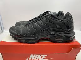 Nike Air Max Plus Triple Black Womens Nike Air Max Plus Tn Triple Black 604133 050 Men S Size 13 Fashion Clothing Shoes Accessories Mensshoes Nike Air Max Plus Nike Air Max Cheap Nike Air Max