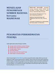 Notis penamatan kerja notis penamatan kerja dari pekerja kepada majikan dan majikan kepada pekerja biasanya di sebut dalam kontrak kerja. Termination Of Employment Bm Version