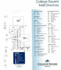 College Square Mall Shopping Plan Mall College Square