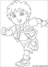 Go Diego Go Coloring Picture Cartoon Coloring Pages Go Diego Go Coloring Books