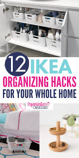 We have searched the internet to find the best home organization ideas that will make your life so much. 12 Ikea Organizing Hacks Ikea Organization Ikea Organization Hacks Organization Hacks