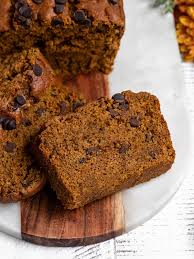 It's super moist and loaded with chocolate chips. Vegan Pumpkin Chocolate Chip Bread Shortgirltallorder