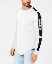 G Star Raw Men S Swando Logo T Shirt White L Mens Tshirts G Star Raw G Star