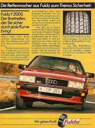 Fulda Reifen 1983 Fulda Audi Tired