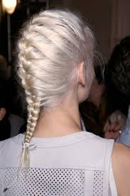 If you have longer hair and sometimes get tired of it hanging in your face but don't want to just pull your hair back in a ponytail, try. Here S How To French Braid Your Own Hair Stylecaster
