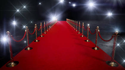 La exclusiva alfombra roja donde reinaba la soberbia., generada por IA