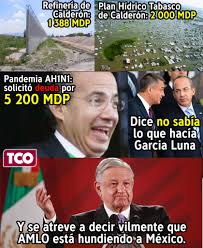 El gobierno de méxico planeó construir una nueva refinería, pero en siete años sólo edificó un muro. Tco Este Traidor A La Patria Pronto Se Pudrira En La Carcel Fuentes Https Www Eleconomista Com Mx Politica Calderon Inaugura Plan Hidrico De Tabasco 20120312 0075 Html Https Aristeguinoticias Com 1004 Multimedia Con Pandemia De 2009 Calderon