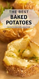 At what temperature should i bake a potato? How To Bake A Potato The Secret To Perfectly Baked Potatoes