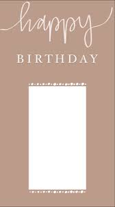Happy Birthday Instagram Story Template Di 2020 Kartu Ulang Tahun Desain Pamflet Kartu