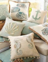 Coastal Decor Sales Beach Cottage Decor Beach House Interior Coastal Pillows