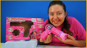 Oyuncak Sac Kurutma Makinesinin Kutusu Actik L Toys Unboxing L Toy Hair Dryer Youtube
