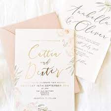 Simple But Elegant Wedding Invitations For Your Wedding On A Budget Peach Water Elegant Wedding Invitations Blush Wedding Invitations Gold Wedding Invitations