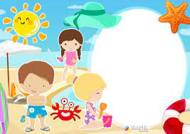 Molduras Infantis Em Png Para Foto Montagem Imagem Legal Moldura Infantil Png Infantil