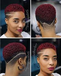 My Next Color Short Natural Hair Styles Natural Red Hair Shaved Hair Designs