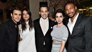 Paul Wesley Phoebe Tonkin Chris Wood Adelaide Kane And Charles Michael Chris Wood Paul Wesley Phoebe Tonkin Adelaide Kane