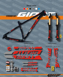 Giant Bike Stickers Bike Accessories Bicycle Stickers Bicycle Etsy In 2020 Bike Stickers Giant Bikes Bike Accessories
