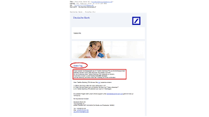 These conditions shall apply for the use of dbsecureemail of deutsche bank ag and its affiliated companies (referred to below as bank). Gefalschte E Mail Der Deutschen Bank Woran Kann Man Sie Erkennen Netzwelt