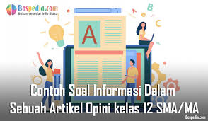 Soal matriks dan jawaban pembahasan artikel kali ini mengenai soal matriks dan jawaban artikel kali ini akan membahas soal contoh soal matriks dan cara penyelesaian oleh maya safitri diposting pada februari 16 2021. Lengkap Contoh Soal Informasi Dalam Sebuah Artikel Opini Kelas 12 Sma Ma Bospedia