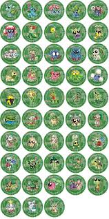 Grass Type Pokemon Badges By Redpawdesigns On Deviantart Pokemon Badges Grass Type Pokemon Type Pokemon