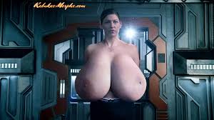 Jes Macallan as Ava Sharpe huge saggy udders – Kabukas Morphs