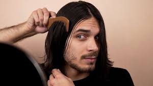 If you have wavy hair, you should see the strands start to get straight. 4 Ways To Make Hair Straight Naturally For Men Wikihow