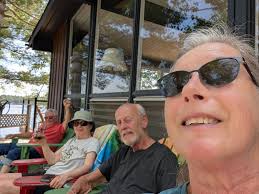 life at the cottage, Lake Huron