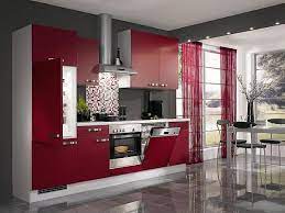 Check out the 17 most striking kitchen ideas using the combination of black and here is another idea that you can include in the red and black theme of the kitchen interior. Red Kitchen Design Ideas Pictures And Inspiration Red Kitchen Cabinets Red Kitchen Kitchen Design