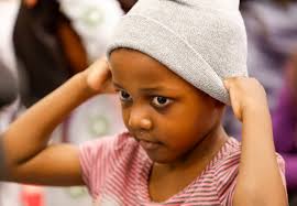 Wlandis Hat & Glove giveaway at Dr. Weeks Elementary School in Syracuse