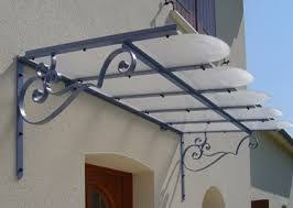 Realiser Une Marquise En Fer Cloison Bois Cloison Bricolage Maison