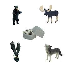 Test your knowledge of north america with this quiz! Assorted 4pcs Set Of North American Animal Puzzles Toys For Import It All