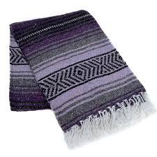 Buy purple blanket bed blankets and get the best deals at the lowest prices on ebay! Dark Purple Light Purple And Charcoal La Montana Mexican Blanket