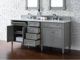 Bathroom vanity units in different sizes and designs. James Martin Brittany Collection 72 Double Vanity Urban Gray