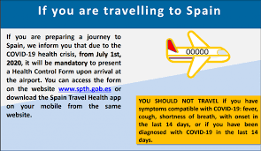 .health of the government of spain is the spain travel health programme (spth), which establishes a health control protocol at spanish airports, for all people who fly to spain from other countries. Spain Travel July 1st