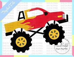 Monster Truck Sublimation Pngmonster Truck Pngmonster Truck Etsy Monster Trucks Monster Truck Birthday Digital Clip Art