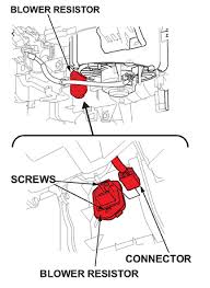 D I Y Blower Motor Resistor Repair Unofficial Honda Fit Forums