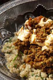 Selina S Moroccan Spiced Quorn Recipe Will Fill Your Kitchen With Heady Aromas With A Superb Mix Of Cinnamon Cumin Turmeri Quorn Recipes Quorn Mince Recipes
