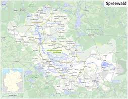 Spreewald anreise mit auto und bahn | karte und tipps. Datei Karte Spreewald Png Wikipedia