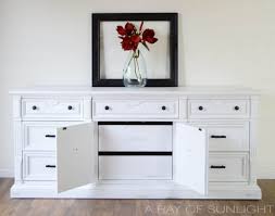 This double dresser will pair will with any traditional or contemporary furniture or design theme and is the perfect surface to hold decor accessories. How To Paint A Dresser White