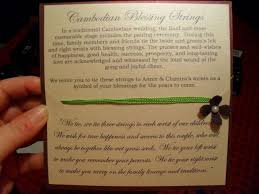 Cambodian Wedding Blessing Strings Cambodian Wedding Wedding Blessing Cambodian Wedding Dress