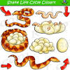 Don't waste time trying to catch the snake, but try to remember its size. 1