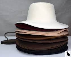 Rabbit Fur Felt Flares Smooth Finish Men S Weight Etsy Hats For Men Rabbit Fur Wholesale Hats
