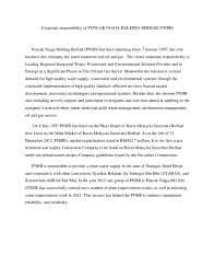 (sendirian berhad) sdn bhd malaysia company is the one that can be easily started by foreign owners in malaysia. Doc Corporate Responsibility Of Puncak Niaga Holding Berhad Farid Smile Academia Edu