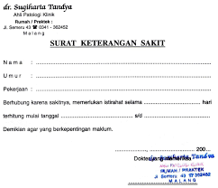 Surat dokter kosong jogja pdf. Surat Dokter Surat Dokter Kutipan