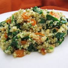 Carrot Tomato And Spinach Quinoa Pilaf Recipe In 2020 Quinoa Pilaf Pilaf Recipes Quinoa Side Dish