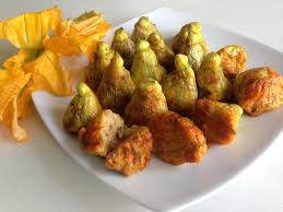 Farcite i fiori con le. Fiori Di Zucca Ripieni Di Pane Come Quelli Della Nonna