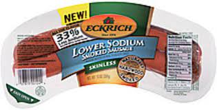 Eckrich Lower Sodium Skinless Smoked Sausage 13 Oz Nutrition Information Innit 9 plutonium which is a 9 million scoville. eckrich lower sodium skinless smoked