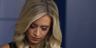The press secretary was seen removing her mask to speak to reporters outside of the white house yesterday, nbc's carol lee reports.oct. Kayleigh Mcenany Refuses To Answer Question By Referring It To Herself Business Insider
