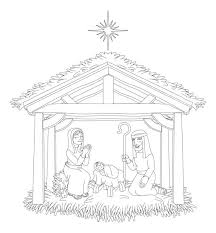 444 Jesus Christ Birth Drawing Illustrations Clip Art Istock